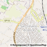 Map San Cesario di Lecce