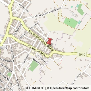 Mappa Via Vecchia San Cesario, 147, 73010 Lequile, Lecce (Puglia)