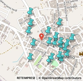Mappa Via gramsci, 73023 Lizzanello LE, Italia (0.2605)