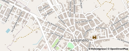 Mappa Lizzanello