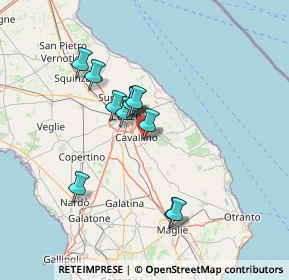 Mappa Via Paladini, 73023 Lizzanello LE, Italia (11.995)