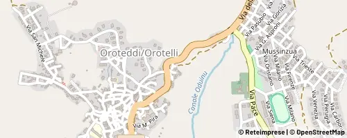 Mappa Orotelli