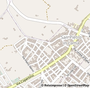 Mappa Via Fratelli Cervi, 73010 Lequile LE, Italia (0.22308)