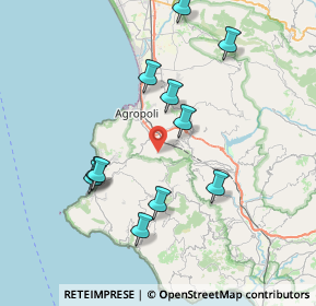 Mappa 84050 Laureana Cilento SA, Italia (8.14636)