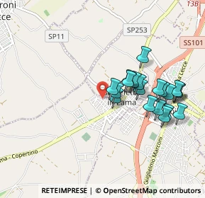 Mappa Via Sant'Anna, 73010 San Pietro In Lama LE, Italia (0.949)