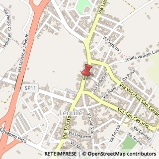 Mappa Via Roma, 13, 73010 Lequile, Lecce (Puglia)