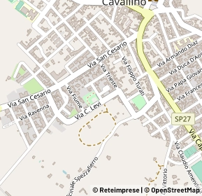 Mappa 73020 Cavallino LE, Italia (0.22308)