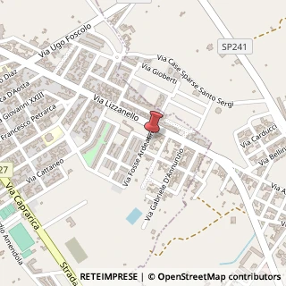 Mappa Via Fosse Ardeatine, 11, 73020 Cavallino, Lecce (Puglia)