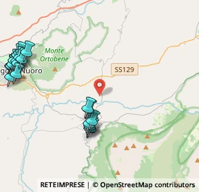Mappa Loc. Toroddai, 08025 Oliena NU, Italia (6.0195)