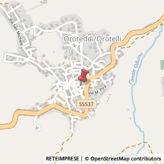 Mappa Via San Antonio, 13, 08020 Orotelli, Nuoro (Sardegna)