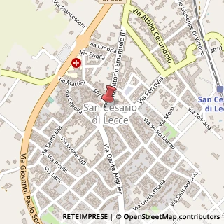 Mappa Piazza Giuseppe Garibaldi, San Cesario Di Lecce, Le 73016, 73010 San Cesario di Lecce LE, Italia, 73010 San Cesario di Lecce, Lecce (Puglia)