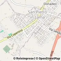 Map San Pietro in Lama