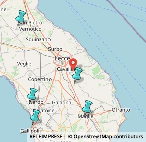 Mappa Via Annunziata, 73023 Lizzanello LE, Italia (51.94417)
