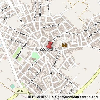 Mappa Piazza San Lorenzo, 35, 73023 Lizzanello, Lecce (Puglia)