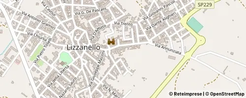 Mappa Lizzanello
