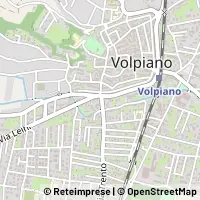 Mapa Volpiano
