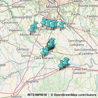 Mappa Piazza Castiglioni, 27100 Pavia PV, Italia (9.721)