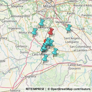 Mappa Piazza Castiglioni, 27100 Pavia PV, Italia (8.1375)