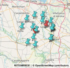 Mappa Via Serafina Forti, 46040 Gazoldo degli Ippoliti MN, Italia (11.311)