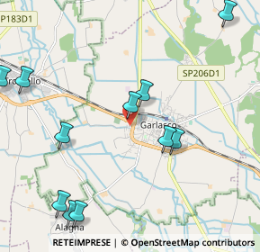 Mappa Carrefour Market, 27026 Garlasco PV, Italia (2.55182)