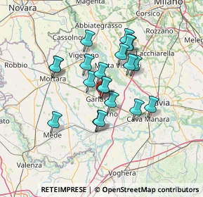 Mappa Via Santa Maria, 27026 Garlasco PV, Italia (10.833)