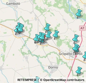 Mappa Via Santa Maria, 27026 Garlasco PV, Italia (4.664)