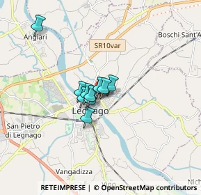 Mappa Via G. B. Morgagni, 37045 Legnago VR, Italia (0.86)