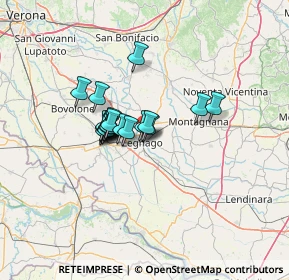 Mappa Via G. B. Morgagni, 37045 Legnago VR, Italia (8.66105)