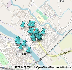 Mappa Via G. B. Morgagni, 37045 Legnago VR, Italia (0.31)