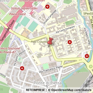 Mappa Via Torquato Taramelli, 12, 27100 Pavia, Pavia (Lombardia)