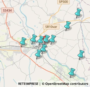 Mappa Via Spaltin Basso, 37045 Legnago VR, Italia (3.55455)