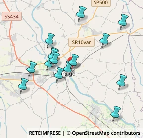 Mappa Via Spaltin Basso, 37045 Legnago VR, Italia (3.75067)