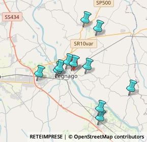 Mappa Via Spaltin Basso, 37045 Legnago VR, Italia (3.41091)