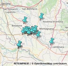 Mappa Via Spaltin Basso, 37045 Legnago VR, Italia (9.05938)