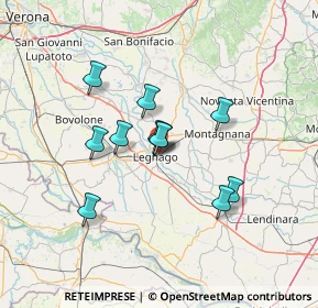 Mappa Via Spaltin Basso, 37045 Legnago VR, Italia (10.72818)