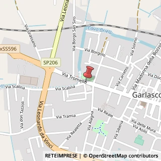 Mappa Via Tromello,  3, 27026 Garlasco, Pavia (Lombardia)