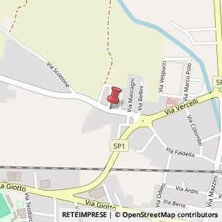 Mappa Via Faldella, 37, 13044 Crescentino, Vercelli (Piemonte)