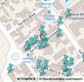 Mappa Via Girolamo Savonarola, 37045 Legnago VR, Italia (0.072)