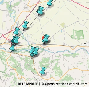 Mappa Viale Rimembranza, 13044 Crescentino VC, Italia (8.179)