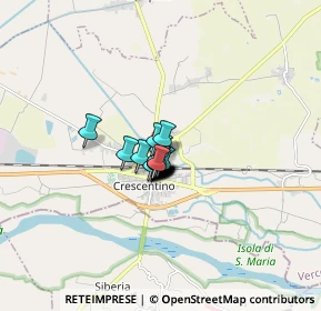 Mappa Viale Rimembranza, 13044 Crescentino VC, Italia (0.8145)