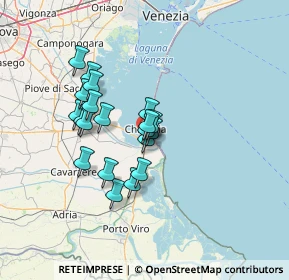 Mappa Via Ridotto Madonna, 30015 Chioggia VE, Italia (10.7105)