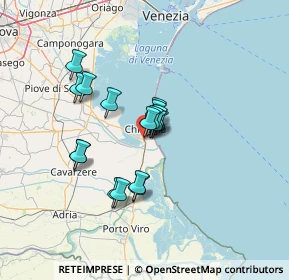 Mappa Zona Industriale, 30015 Chioggia VE, Italia (9.81)