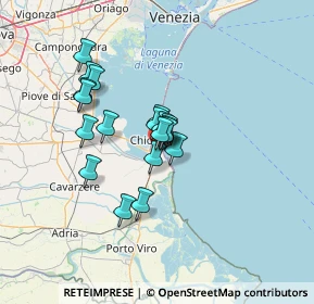 Mappa Via Giuseppe Vianelli, 30015 Chioggia VE, Italia (9.64368)