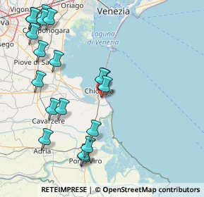 Mappa Via Giuseppe Vianelli, 30015 Chioggia VE, Italia (19.55)