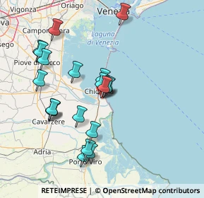 Mappa Via Giuseppe Vianelli, 30015 Chioggia VE, Italia (14.462)