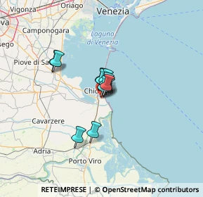 Mappa Via Giuseppe Vianelli, 30015 Chioggia VE, Italia (6.54583)