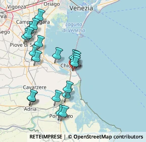 Mappa Via Giuseppe Vianelli, 30015 Chioggia VE, Italia (15.966)