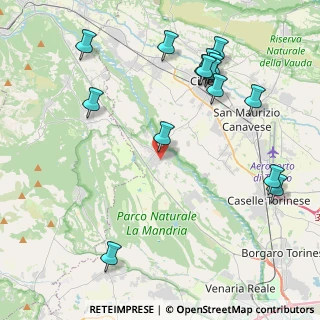 Mappa Via Vittorio Veneto, 10070 Robassomero TO, Italia (4.97267)
