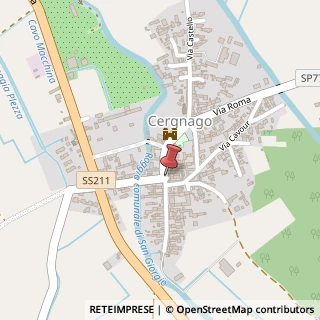 Mappa Via Castello, 2, 27020 Cergnago, Pavia (Lombardia)