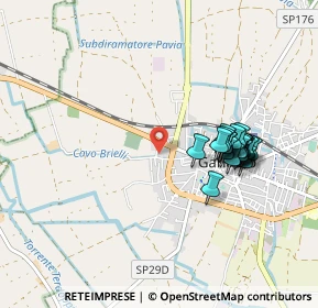 Mappa Via Cavallotti, 27026 Garlasco PV, Italia (0.8575)